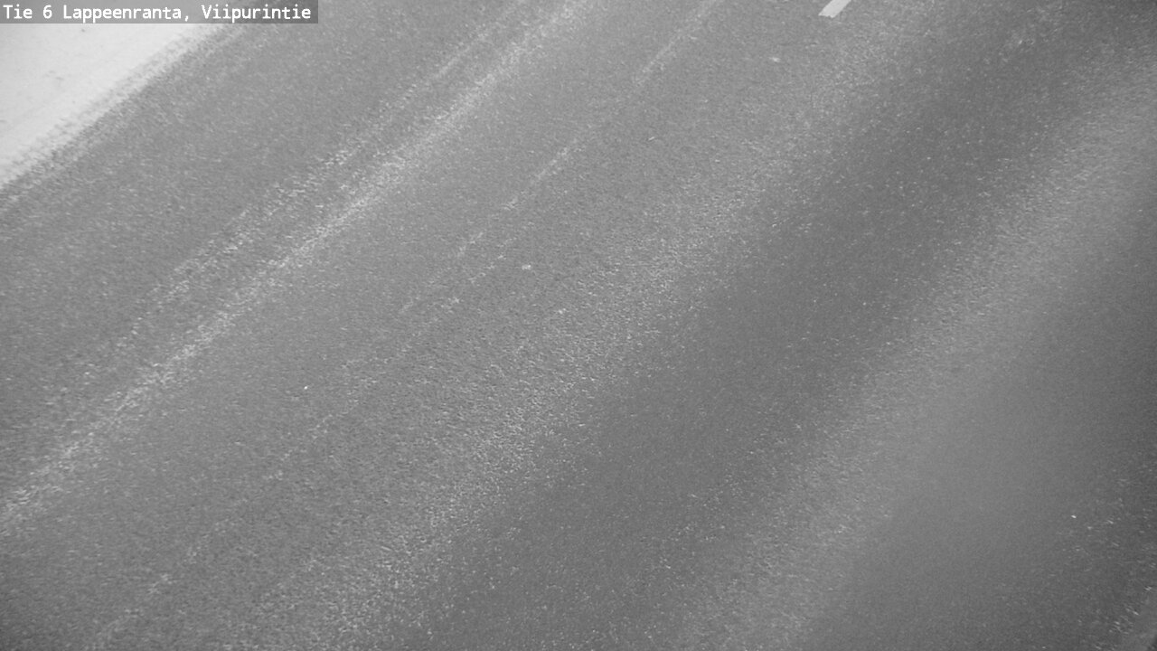 Weather Camera Image Road 6 Lappeenranta, Viipurintie, Lappeenranta, Etelä-Karjala