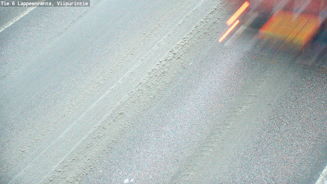 Weather Camera Image Väg 6 Villmanstrand, Viipurintie, Lappeenranta, Etelä-Karjala