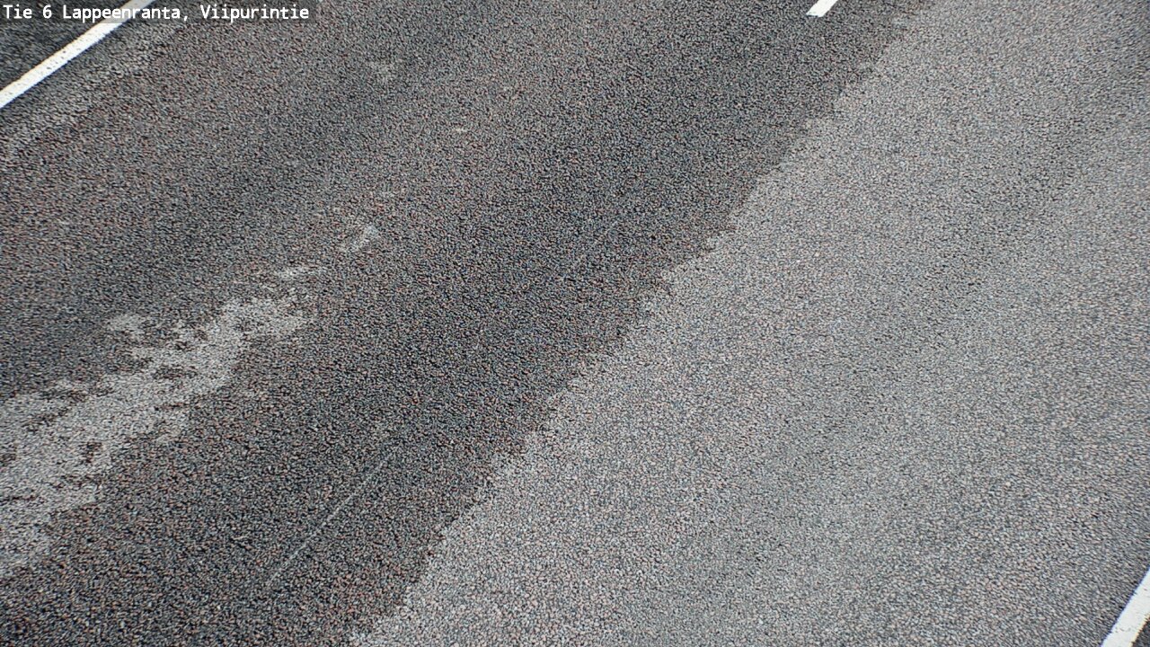 Weather Camera Image Road 6 Lappeenranta, Viipurintie, Lappeenranta, Etelä-Karjala