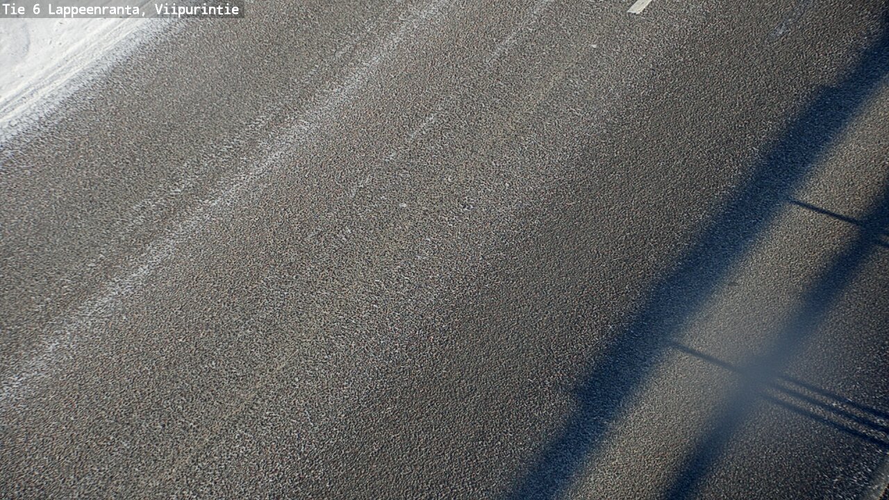 Weather Camera Image Road 6 Lappeenranta, Viipurintie, Lappeenranta, Etelä-Karjala