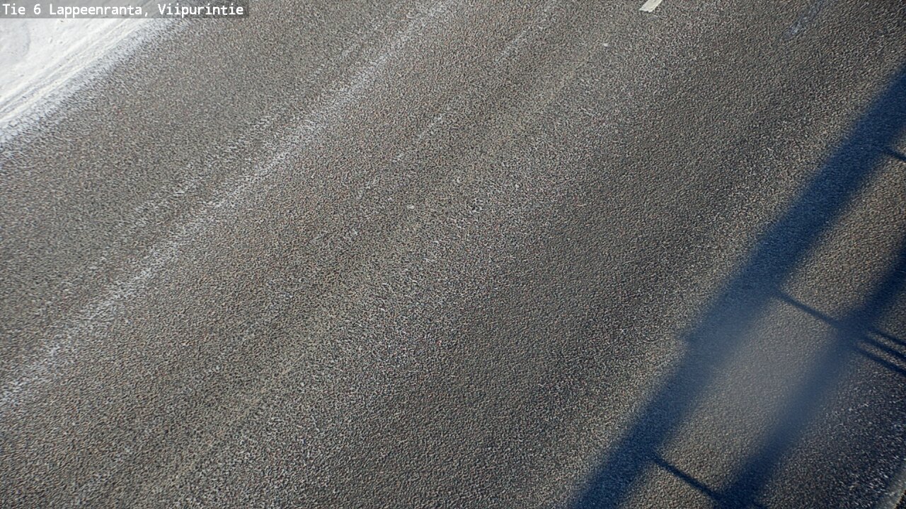 Weather Camera Image Road 6 Lappeenranta, Viipurintie, Lappeenranta, Etelä-Karjala
