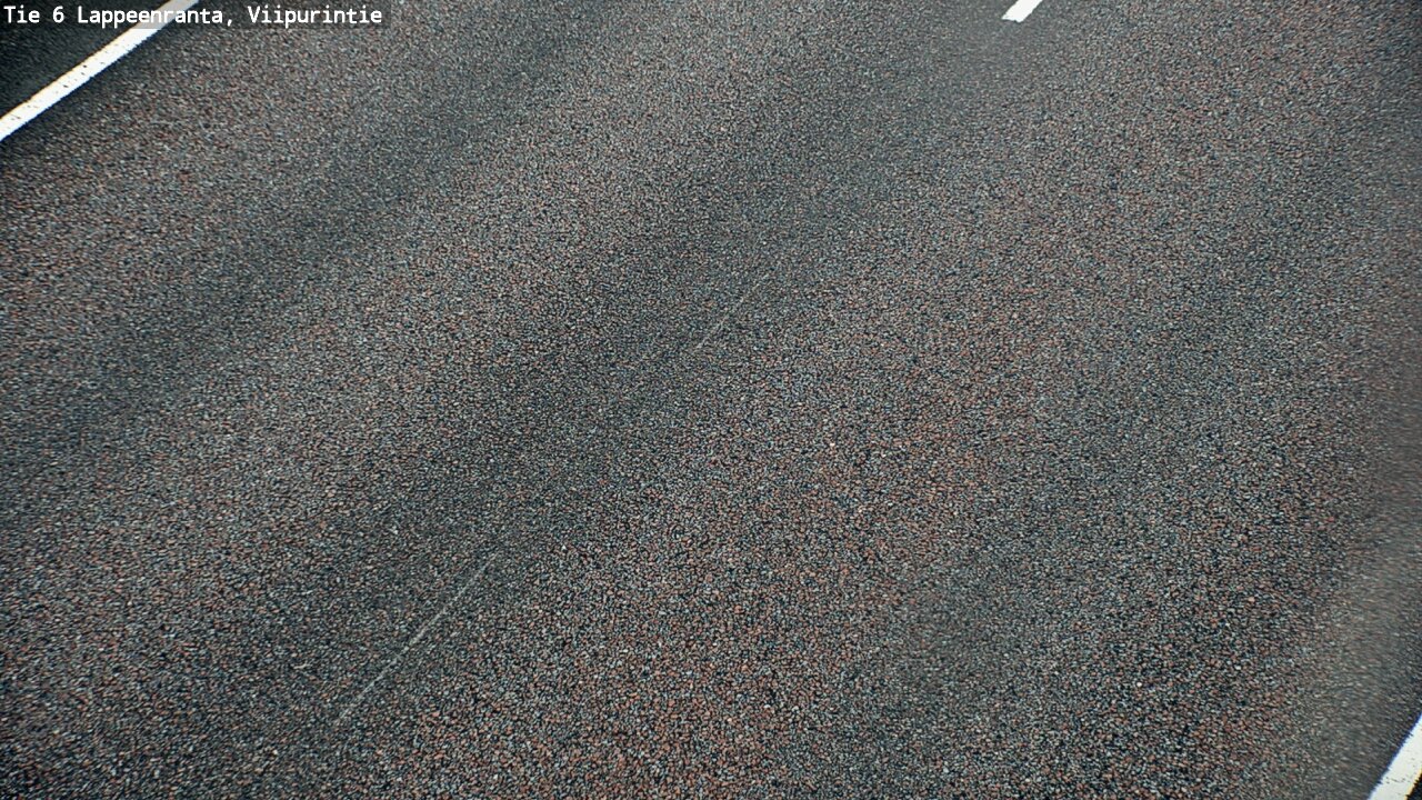 Weather Camera Image Road 6 Lappeenranta, Viipurintie, Lappeenranta, Etelä-Karjala
