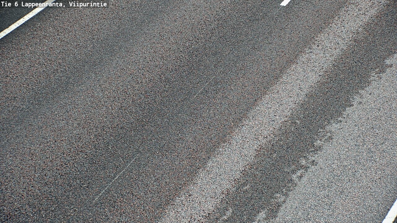 Weather Camera Image Väg 6 Villmanstrand, Viipurintie, Lappeenranta, Etelä-Karjala