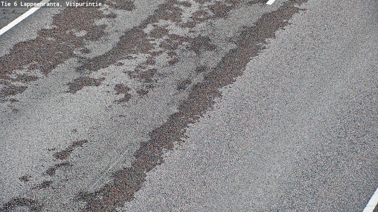 Weather Camera Image Road 6 Lappeenranta, Viipurintie, Lappeenranta, Etelä-Karjala