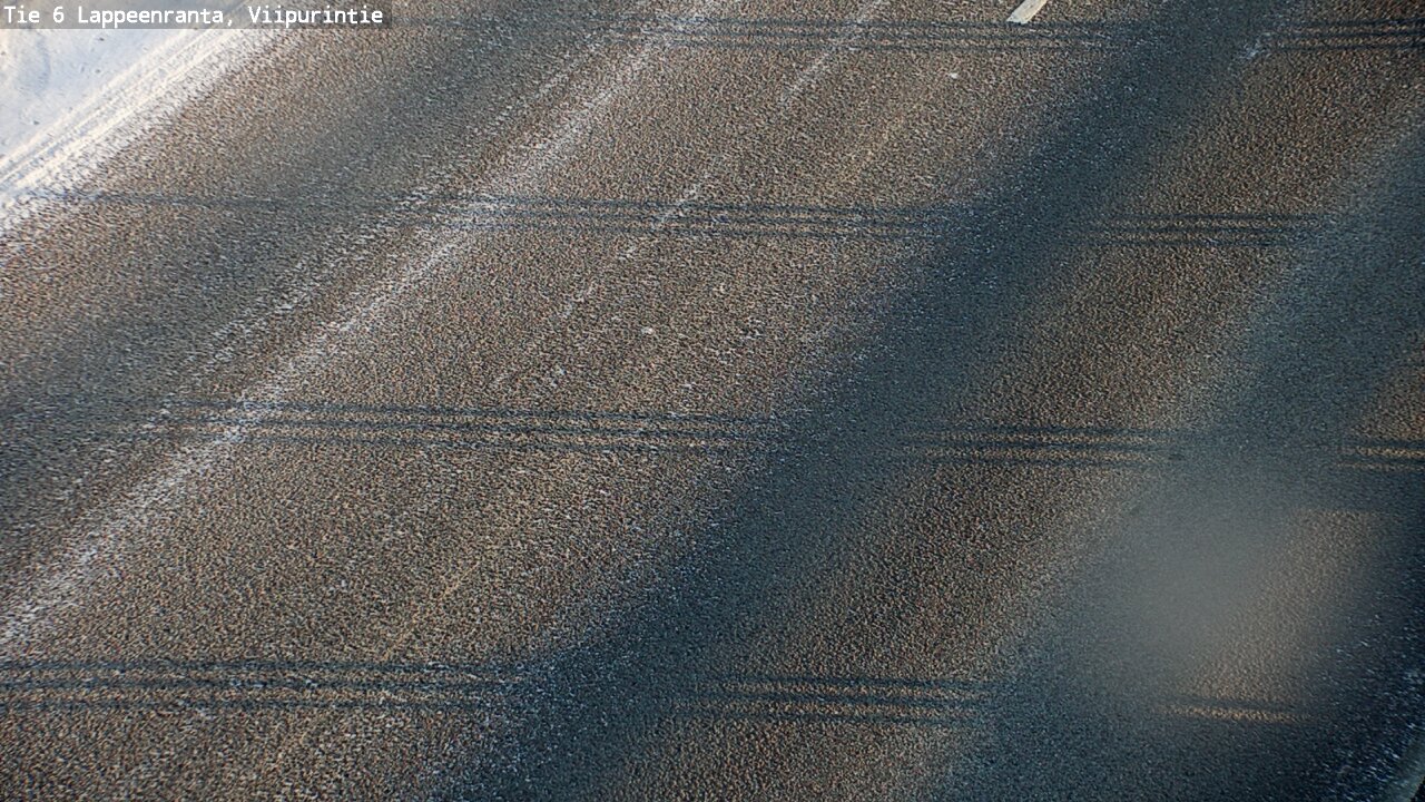 Weather Camera Image Road 6 Lappeenranta, Viipurintie, Lappeenranta, Etelä-Karjala