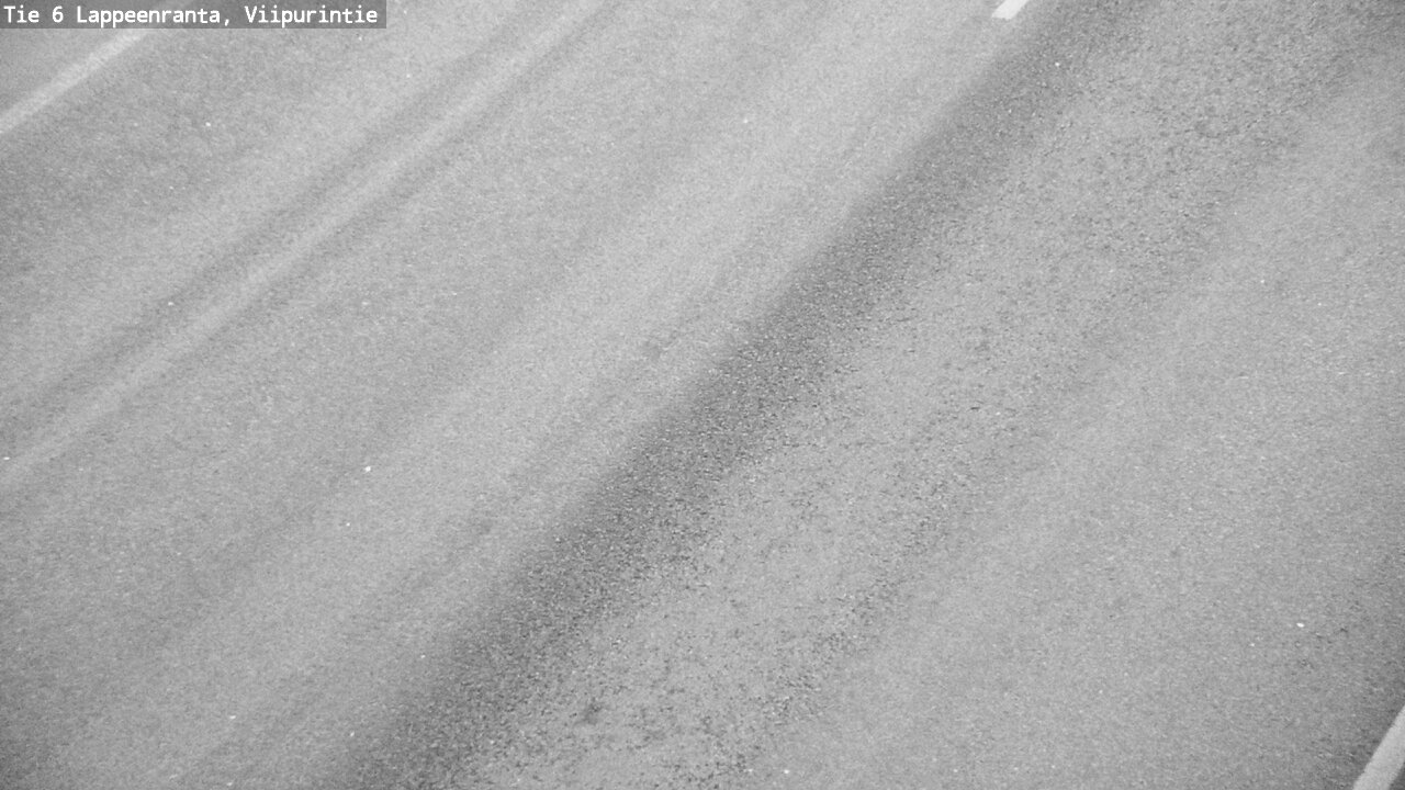 Weather Camera Image Road 6 Lappeenranta, Viipurintie, Lappeenranta, Etelä-Karjala