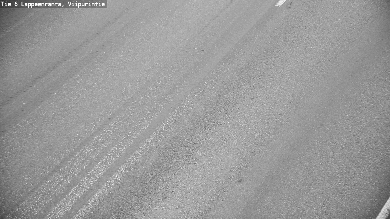 Weather Camera Image Väg 6 Villmanstrand, Viipurintie, Lappeenranta, Etelä-Karjala