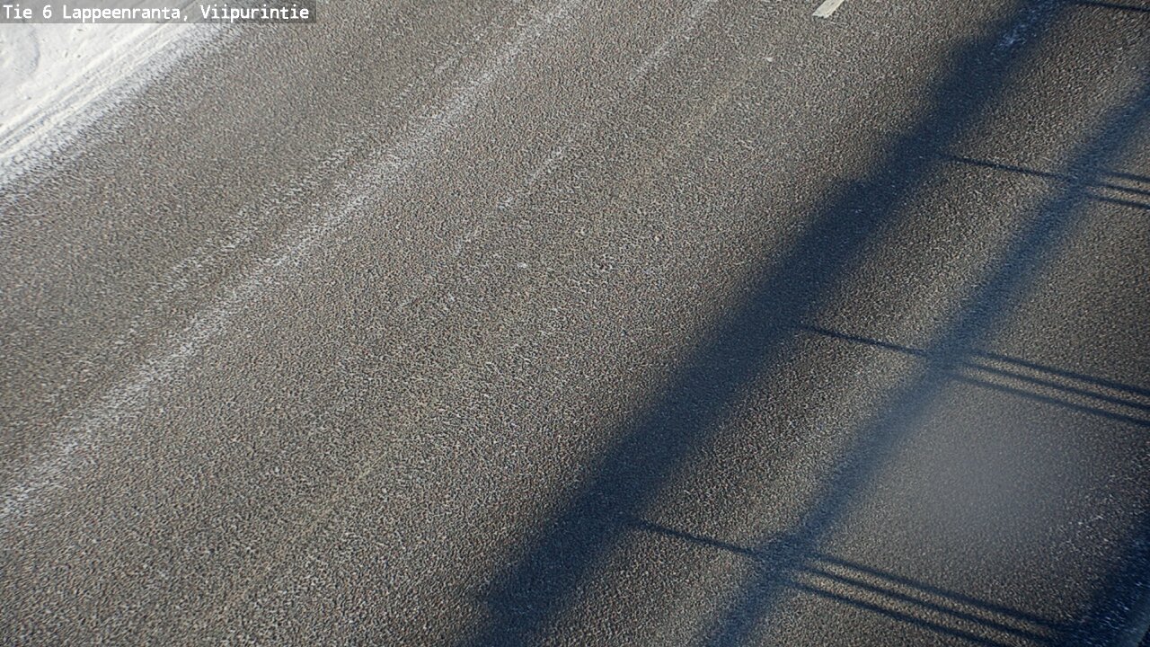 Weather Camera Image Road 6 Lappeenranta, Viipurintie, Lappeenranta, Etelä-Karjala