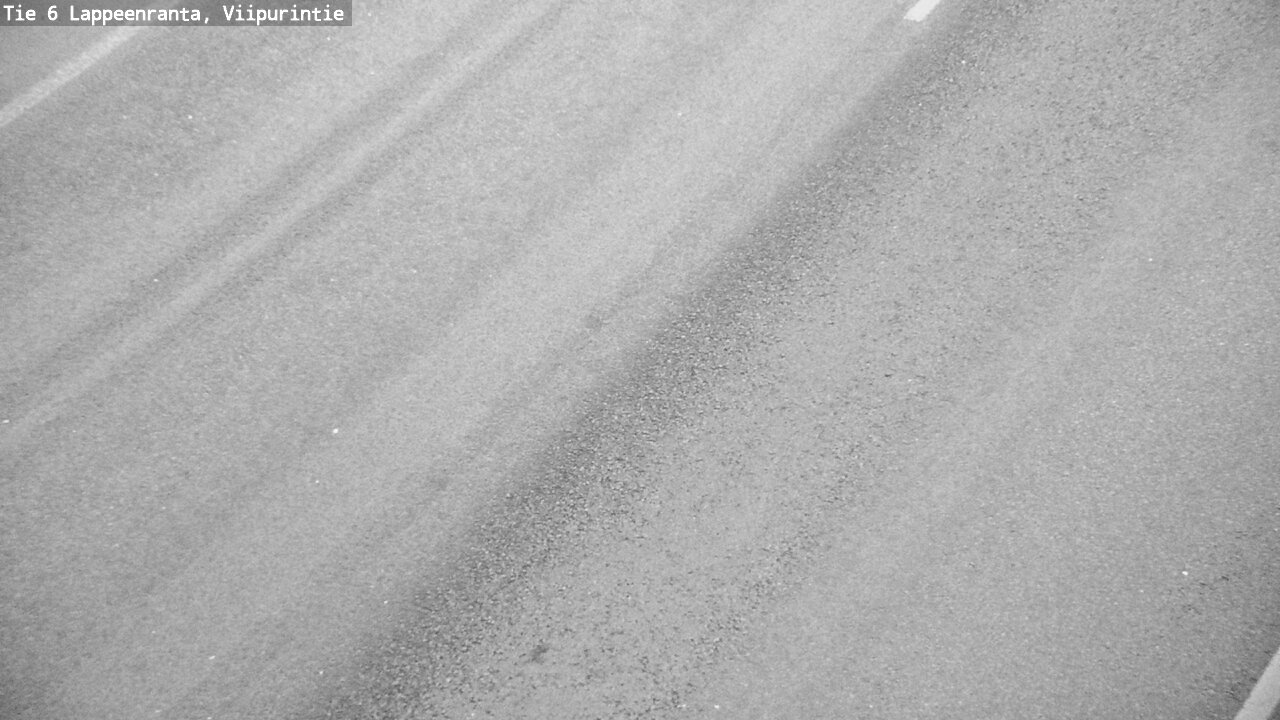 Weather Camera Image Road 6 Lappeenranta, Viipurintie, Lappeenranta, Etelä-Karjala