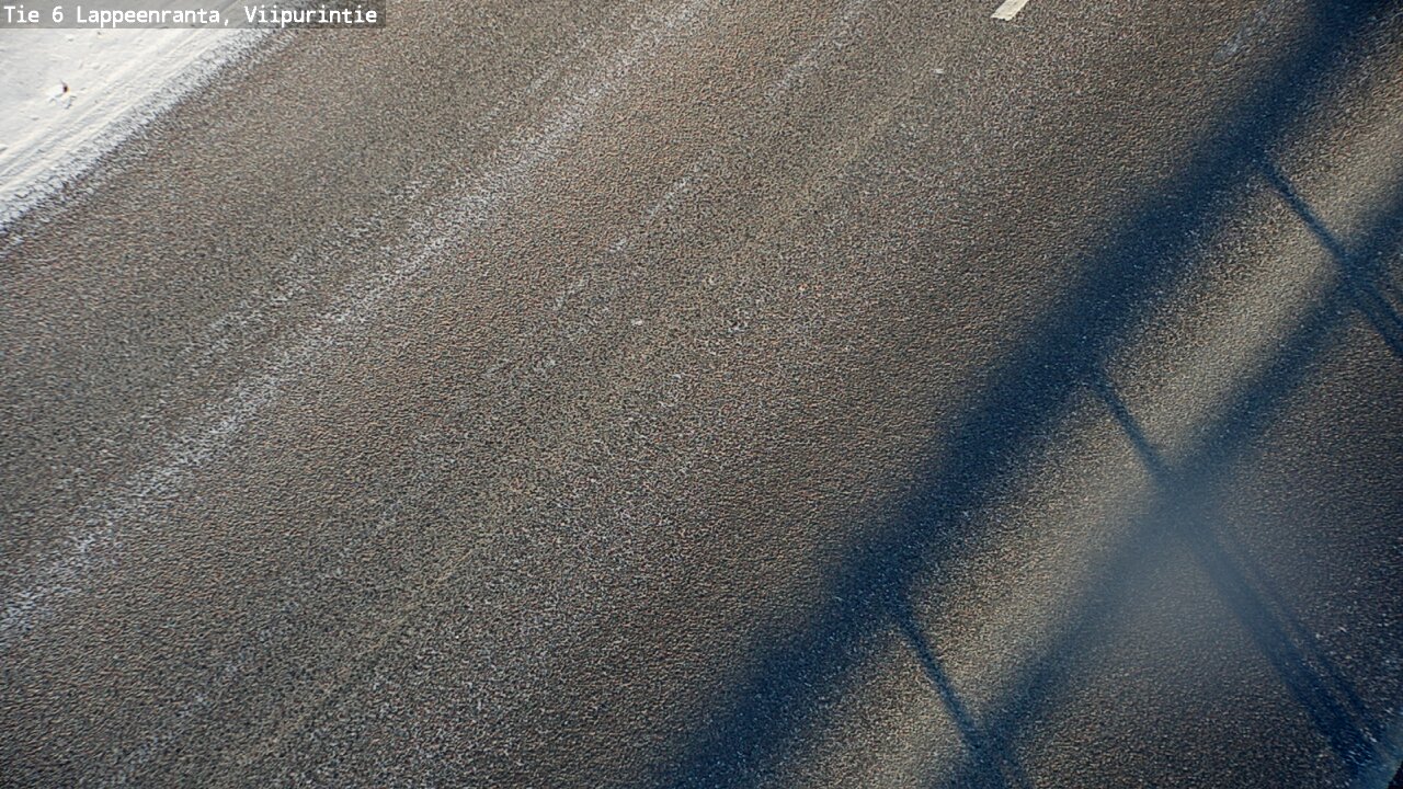 Weather Camera Image Road 6 Lappeenranta, Viipurintie, Lappeenranta, Etelä-Karjala