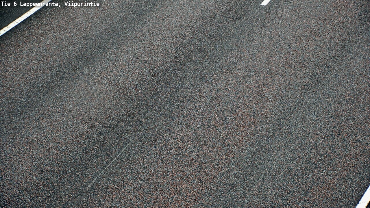 Weather Camera Image Väg 6 Villmanstrand, Viipurintie, Lappeenranta, Etelä-Karjala