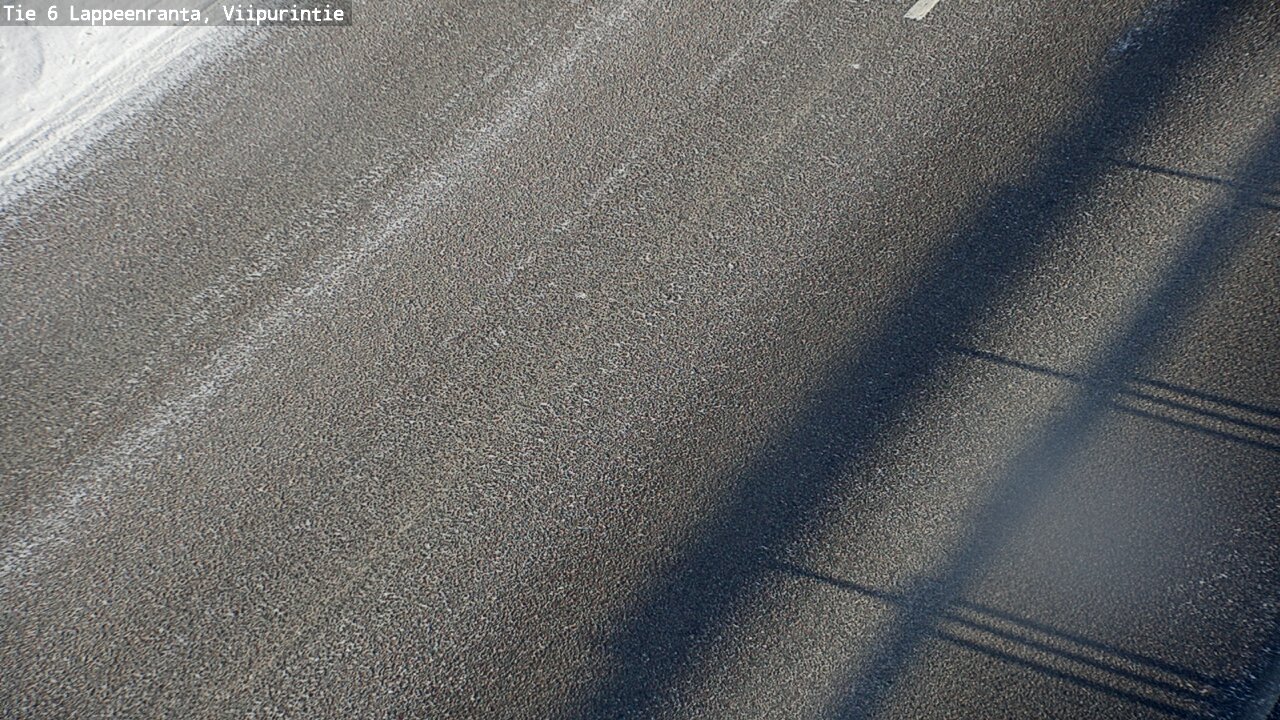 Weather Camera Image Road 6 Lappeenranta, Viipurintie, Lappeenranta, Etelä-Karjala