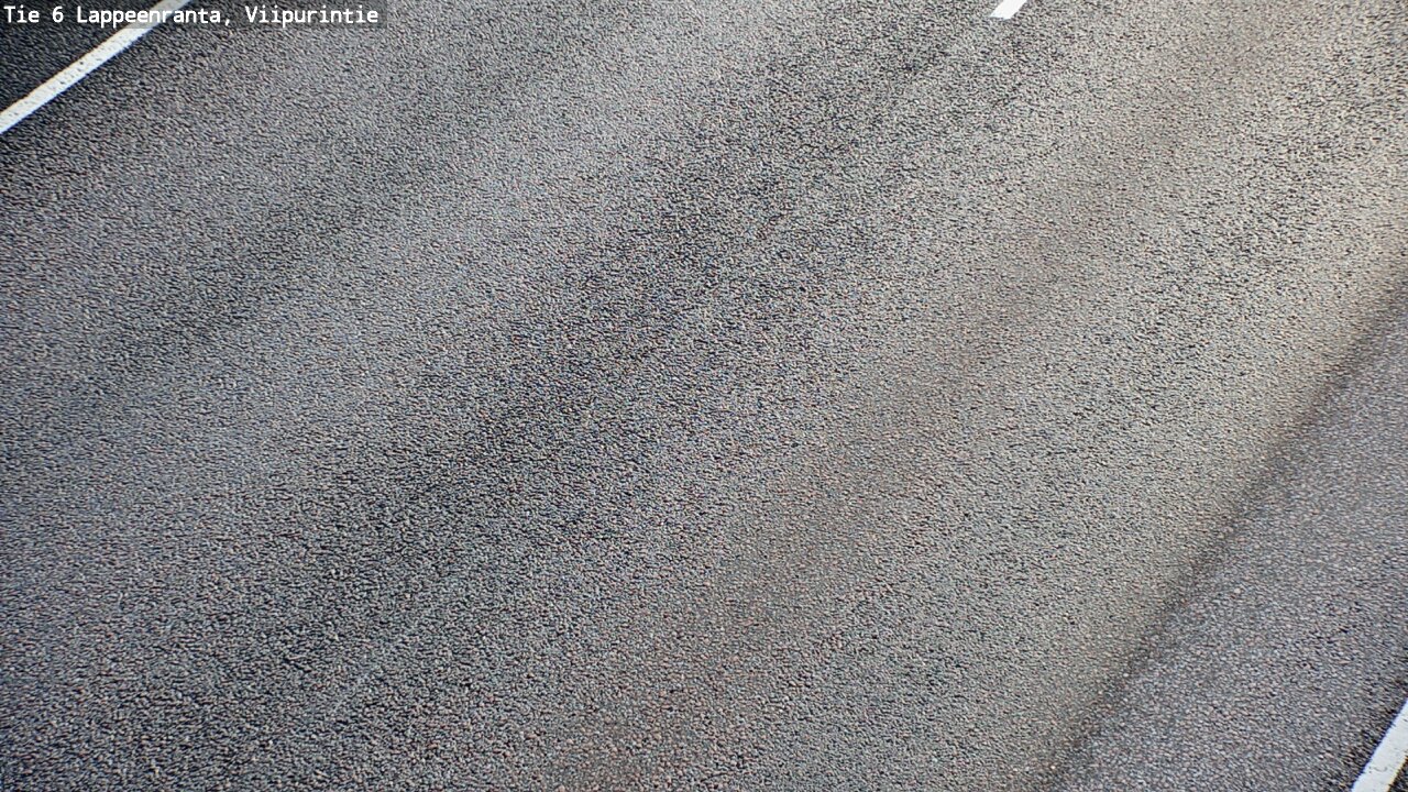 Weather Camera Image Road 6 Lappeenranta, Viipurintie, Lappeenranta, Etelä-Karjala