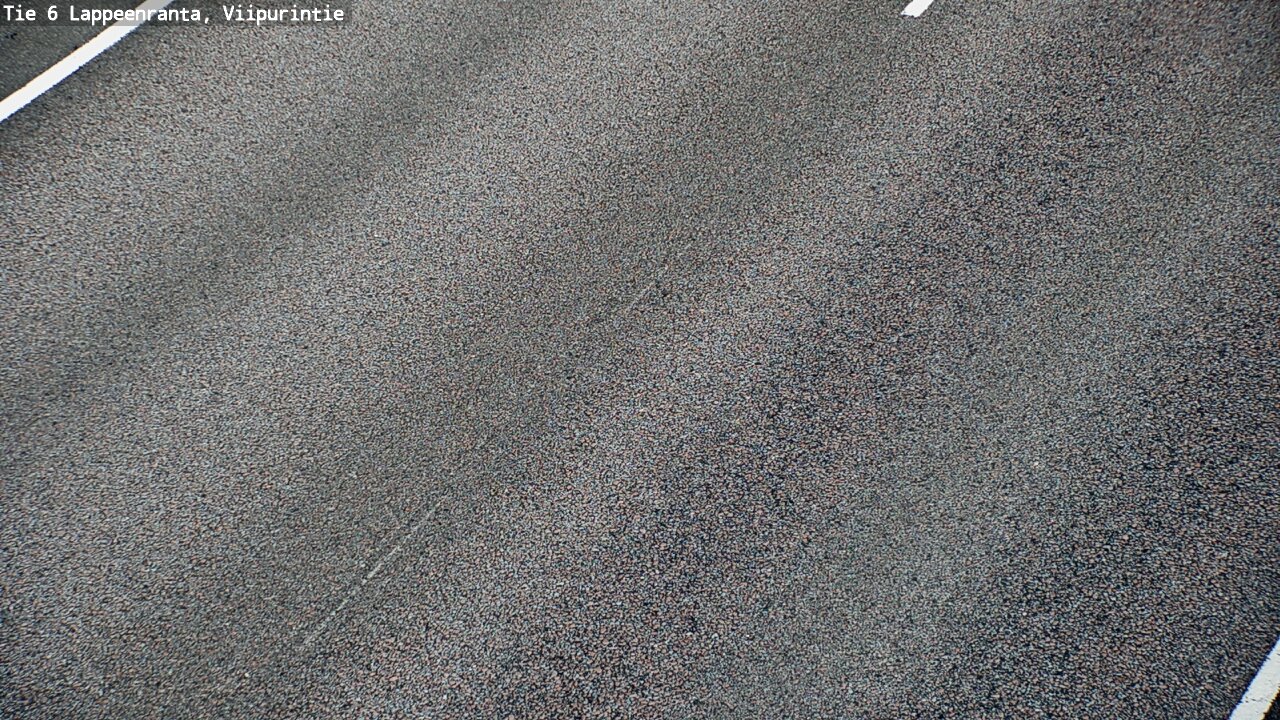 Weather Camera Image Road 6 Lappeenranta, Viipurintie, Lappeenranta, Etelä-Karjala