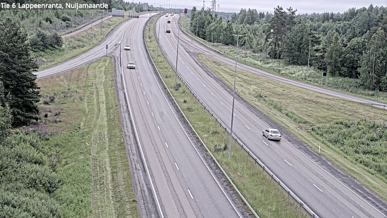 Kelikamerat Kuva Tie 6 Lappeenranta, Nuijamaantie, Lappeenranta, Etelä-Karjala
