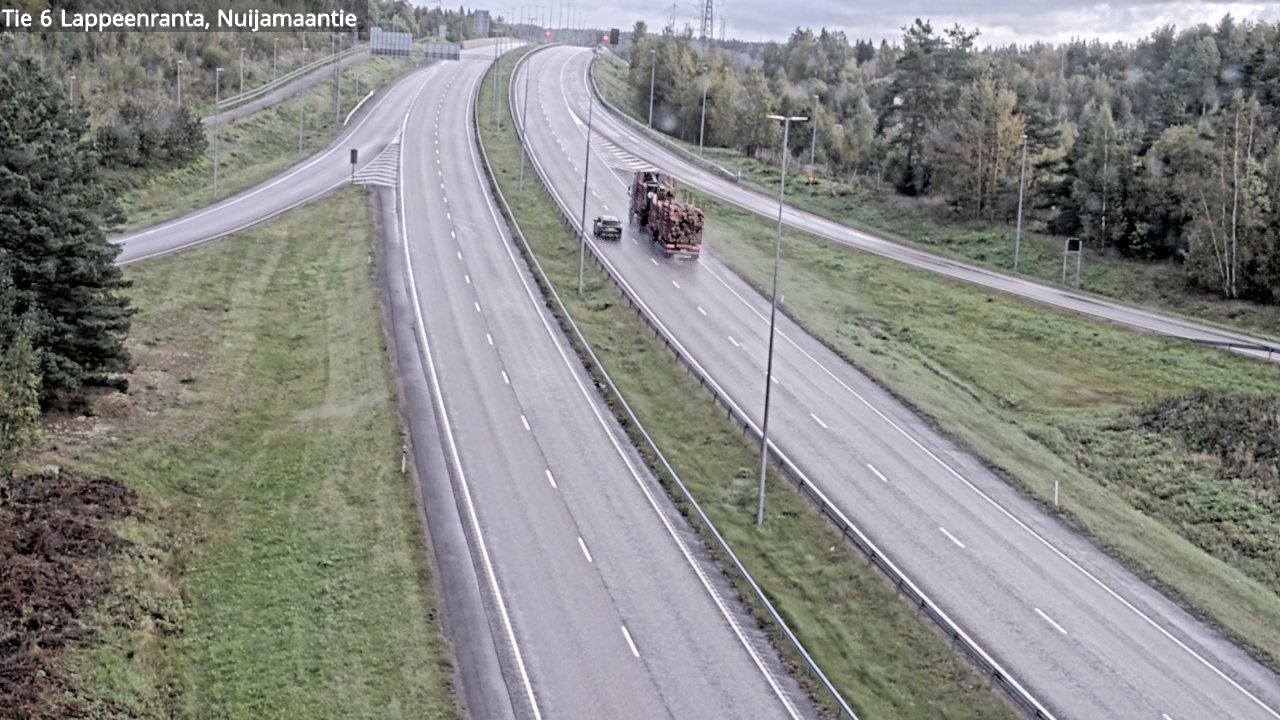 Kelikamerat Kuva Tie 6 Lappeenranta, Nuijamaantie, Lappeenranta, Etelä-Karjala