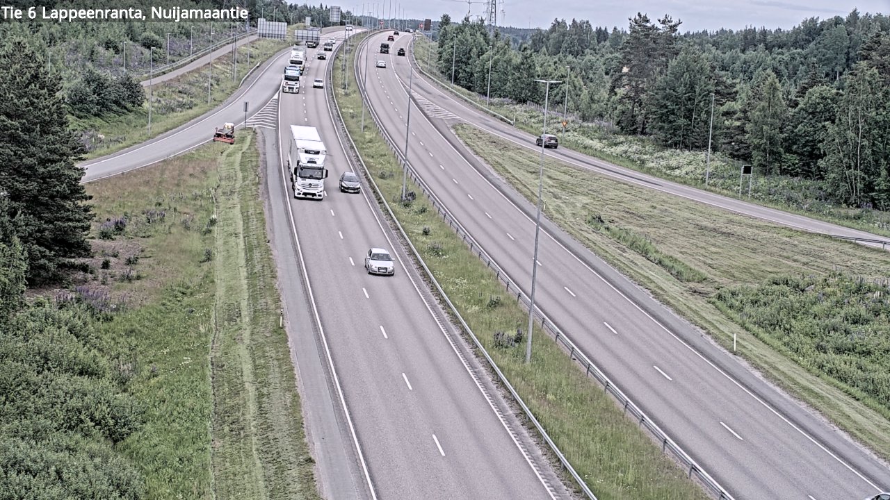 Kelikamerat Kuva Tie 6 Lappeenranta, Nuijamaantie, Lappeenranta, Etelä-Karjala
