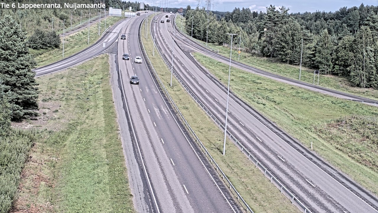 Kelikamerat Kuva Tie 6 Lappeenranta, Nuijamaantie, Lappeenranta, Etelä-Karjala