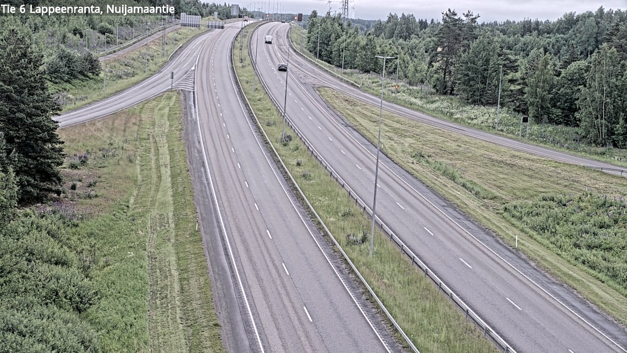 Kelikamerat Kuva Tie 6 Lappeenranta, Nuijamaantie, Lappeenranta, Etelä-Karjala