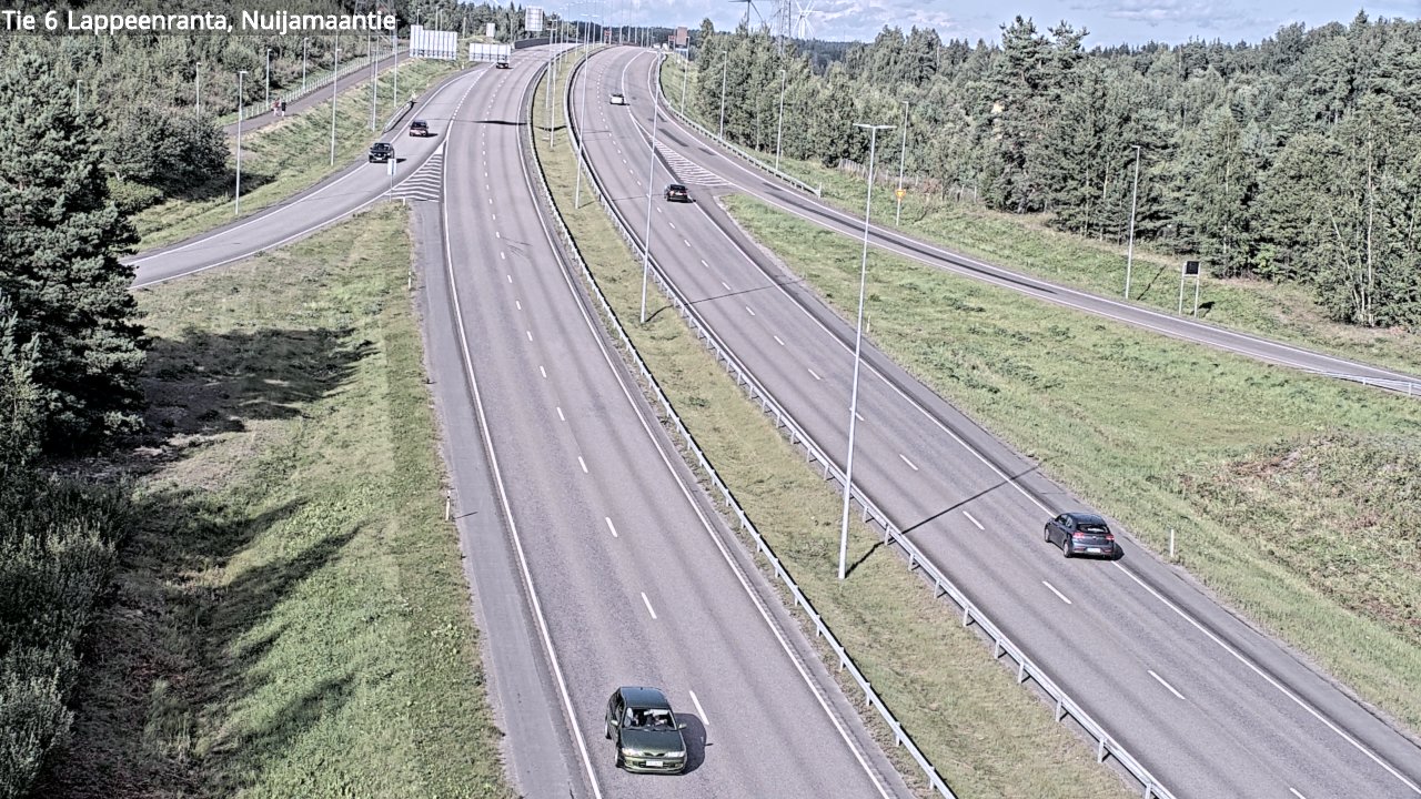 Kelikamerat Kuva Tie 6 Lappeenranta, Nuijamaantie, Lappeenranta, Etelä-Karjala