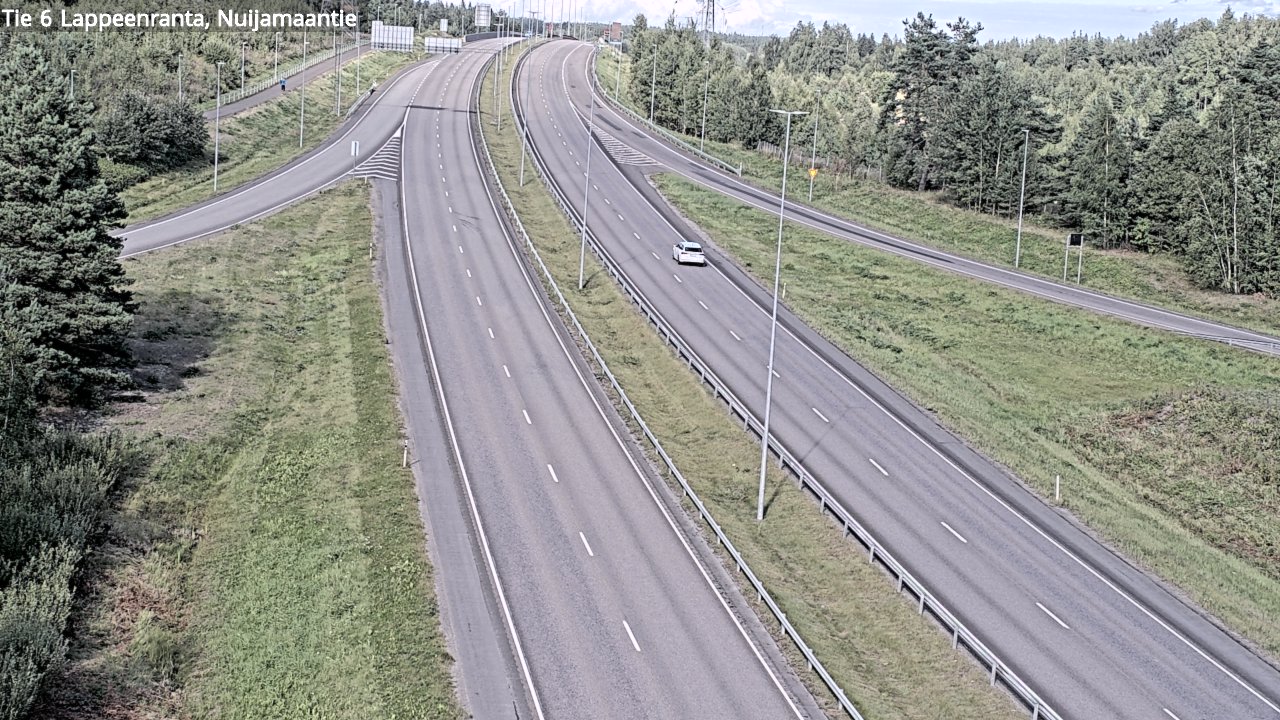 Kelikamerat Kuva Tie 6 Lappeenranta, Nuijamaantie, Lappeenranta, Etelä-Karjala