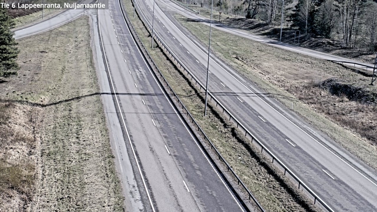 Kelikamerat Kuva Tie 6 Lappeenranta, Nuijamaantie, Lappeenranta, Etelä-Karjala