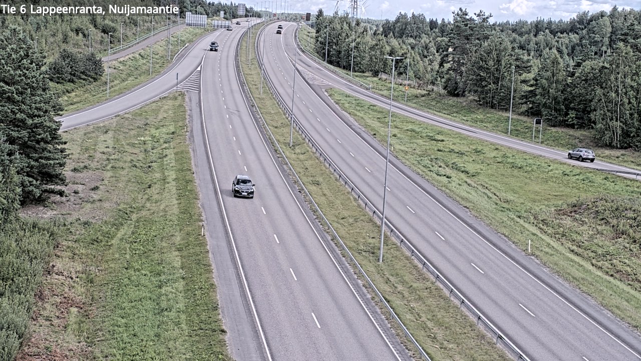 Kelikamerat Kuva Tie 6 Lappeenranta, Nuijamaantie, Lappeenranta, Etelä-Karjala