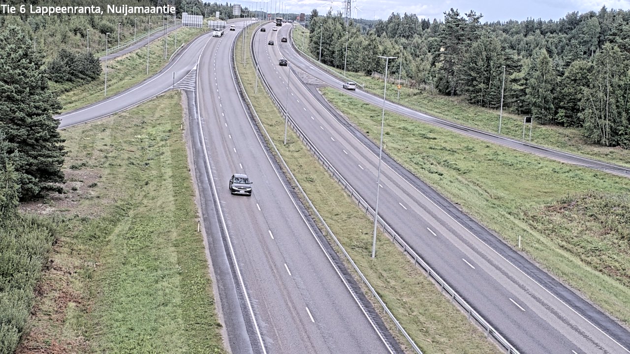Kelikamerat Kuva Tie 6 Lappeenranta, Nuijamaantie, Lappeenranta, Etelä-Karjala