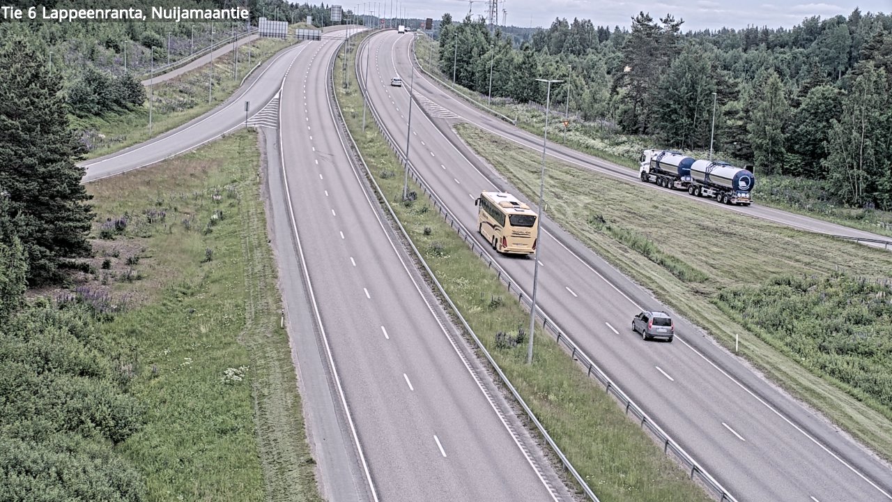 Kelikamerat Kuva Tie 6 Lappeenranta, Nuijamaantie, Lappeenranta, Etelä-Karjala