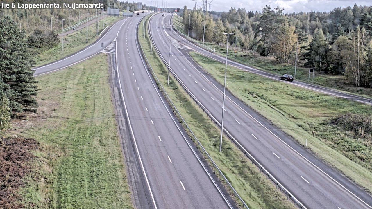 Kelikamerat Kuva Tie 6 Lappeenranta, Nuijamaantie, Lappeenranta, Etelä-Karjala