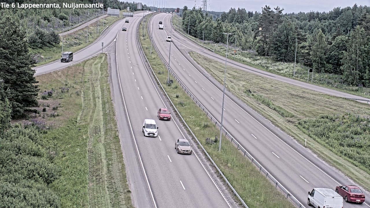 Kelikamerat Kuva Tie 6 Lappeenranta, Nuijamaantie, Lappeenranta, Etelä-Karjala