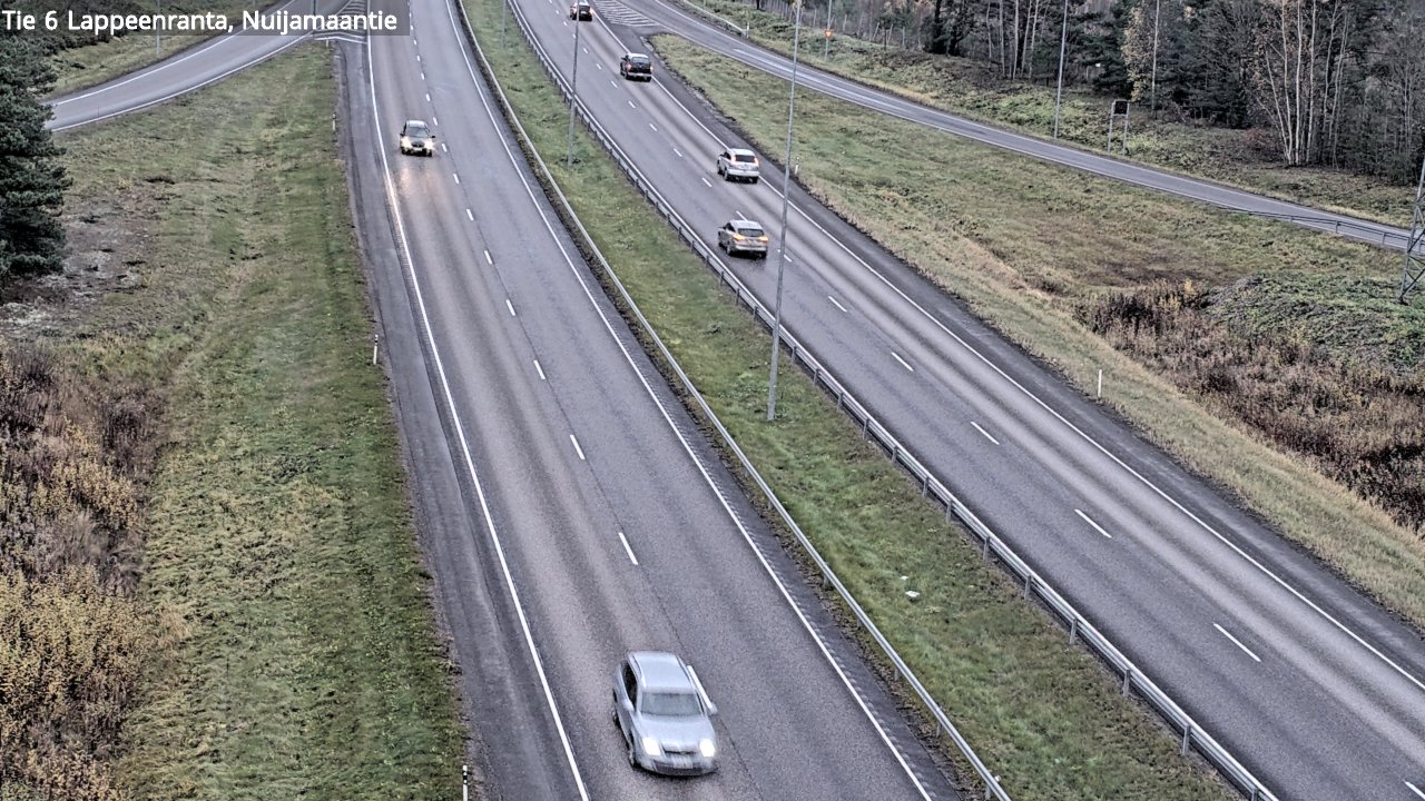 Kelikamerat Kuva Tie 6 Lappeenranta, Nuijamaantie, Lappeenranta, Etelä-Karjala