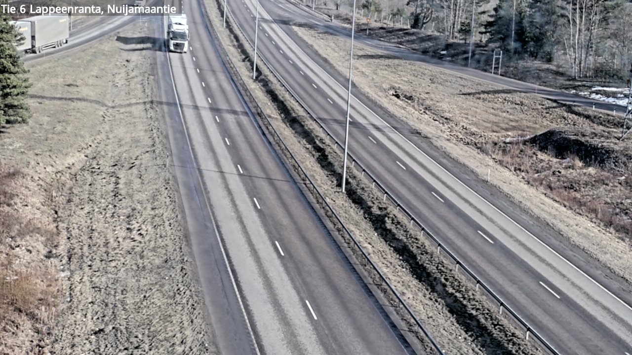 Kelikamerat Kuva Tie 6 Lappeenranta, Nuijamaantie, Lappeenranta, Etelä-Karjala