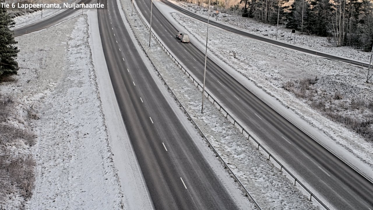 Kelikamerat Kuva Tie 6 Lappeenranta, Nuijamaantie, Lappeenranta, Etelä-Karjala