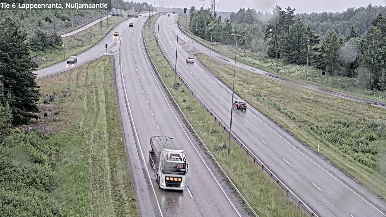 Kelikamerat Kuva Tie 6 Lappeenranta, Nuijamaantie, Lappeenranta, Etelä-Karjala
