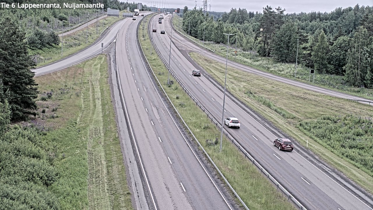 Kelikamerat Kuva Tie 6 Lappeenranta, Nuijamaantie, Lappeenranta, Etelä-Karjala