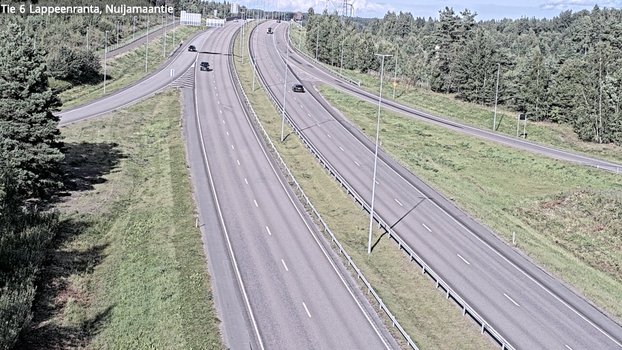 Kelikamerat Kuva Tie 6 Lappeenranta, Nuijamaantie, Lappeenranta, Etelä-Karjala