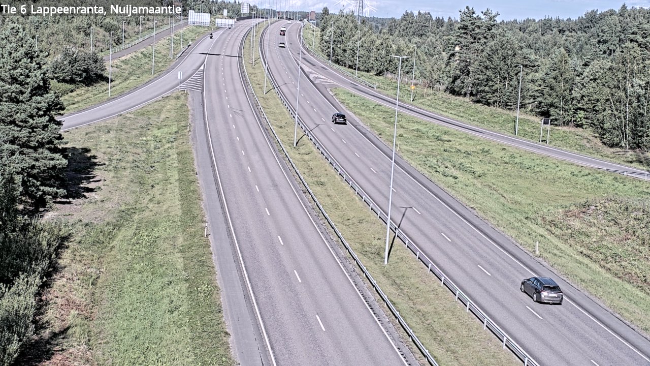 Kelikamerat Kuva Tie 6 Lappeenranta, Nuijamaantie, Lappeenranta, Etelä-Karjala