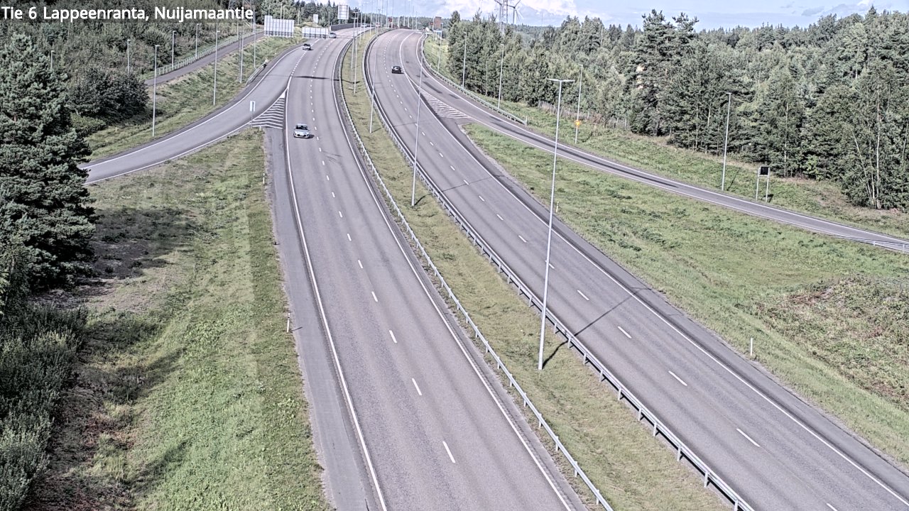 Kelikamerat Kuva Tie 6 Lappeenranta, Nuijamaantie, Lappeenranta, Etelä-Karjala