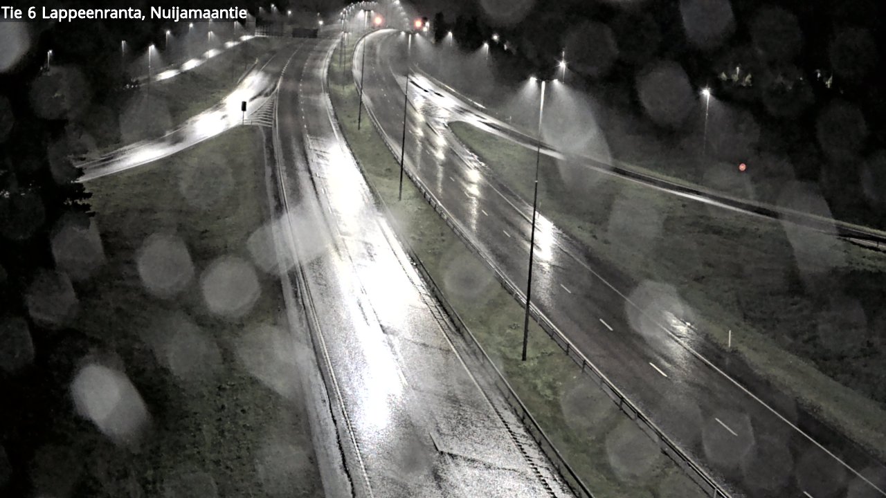 Weather Camera Image Road 6 Lappeenranta, Nuijamaantie, Lappeenranta, Etelä-Karjala