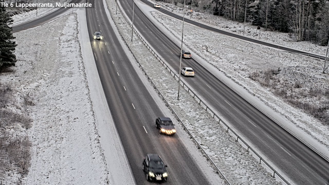 Kelikamerat Kuva Tie 6 Lappeenranta, Nuijamaantie, Lappeenranta, Etelä-Karjala