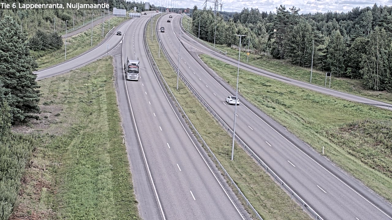 Kelikamerat Kuva Tie 6 Lappeenranta, Nuijamaantie, Lappeenranta, Etelä-Karjala