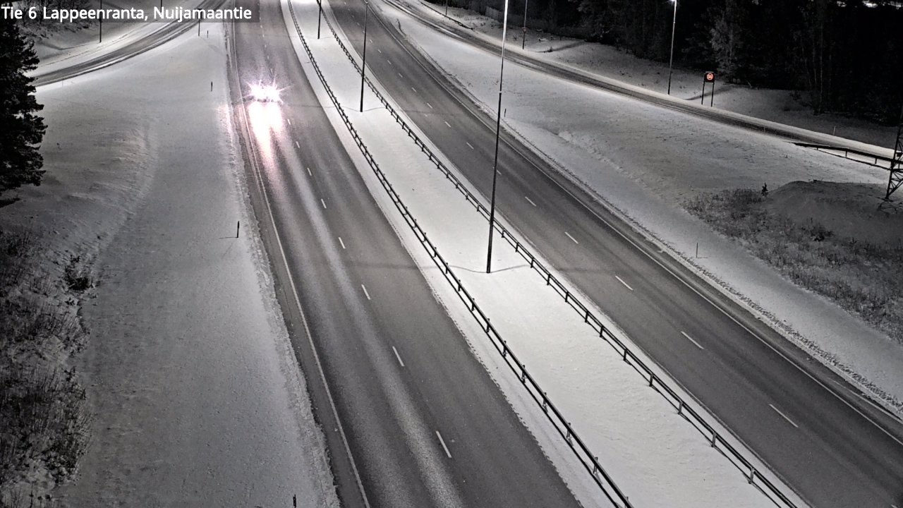 Kelikamerat Kuva Tie 6 Lappeenranta, Nuijamaantie, Lappeenranta, Etelä-Karjala