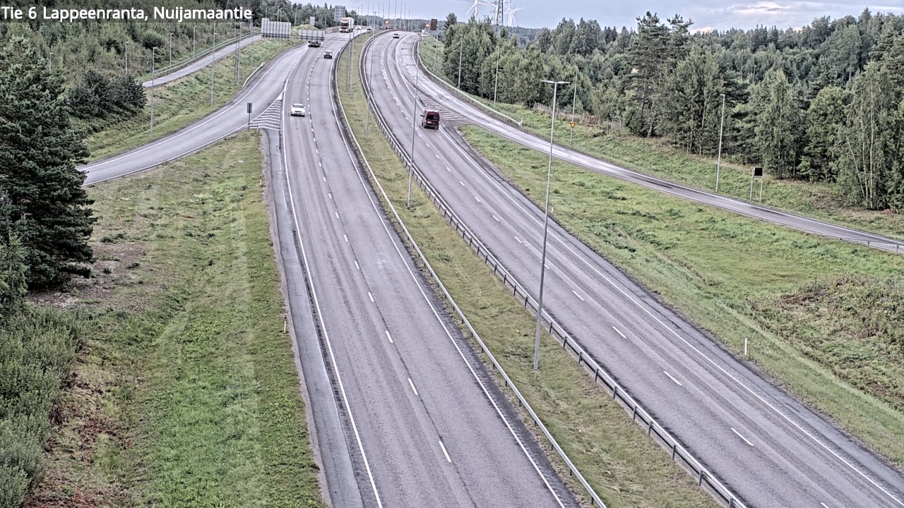 Kelikamerat Kuva Tie 6 Lappeenranta, Nuijamaantie, Lappeenranta, Etelä-Karjala