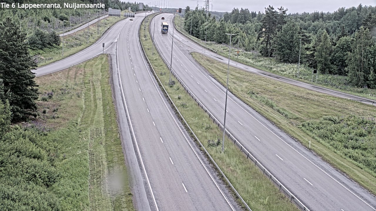 Kelikamerat Kuva Tie 6 Lappeenranta, Nuijamaantie, Lappeenranta, Etelä-Karjala