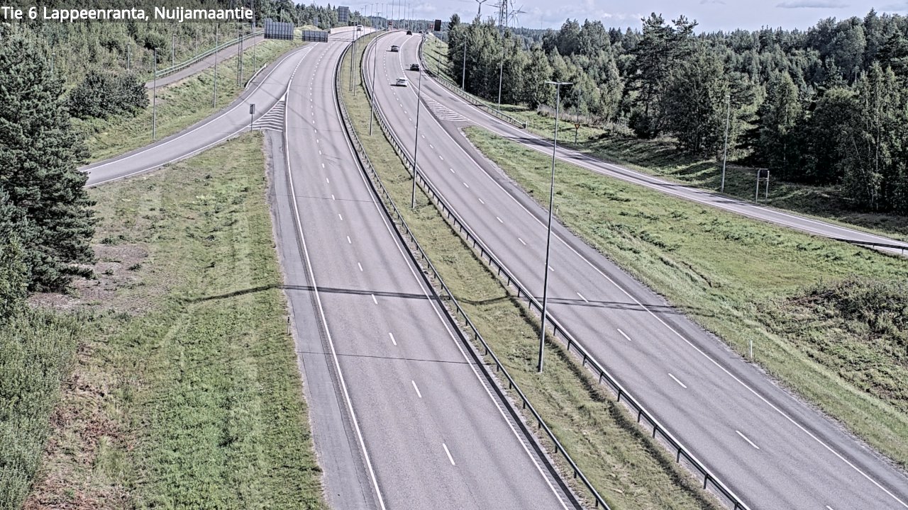 Kelikamerat Kuva Tie 6 Lappeenranta, Nuijamaantie, Lappeenranta, Etelä-Karjala