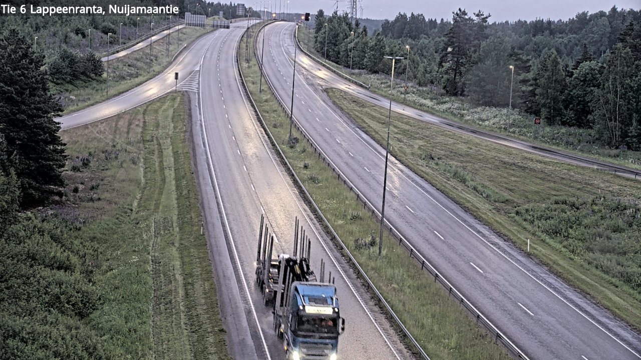 Kelikamerat Kuva Tie 6 Lappeenranta, Nuijamaantie, Lappeenranta, Etelä-Karjala