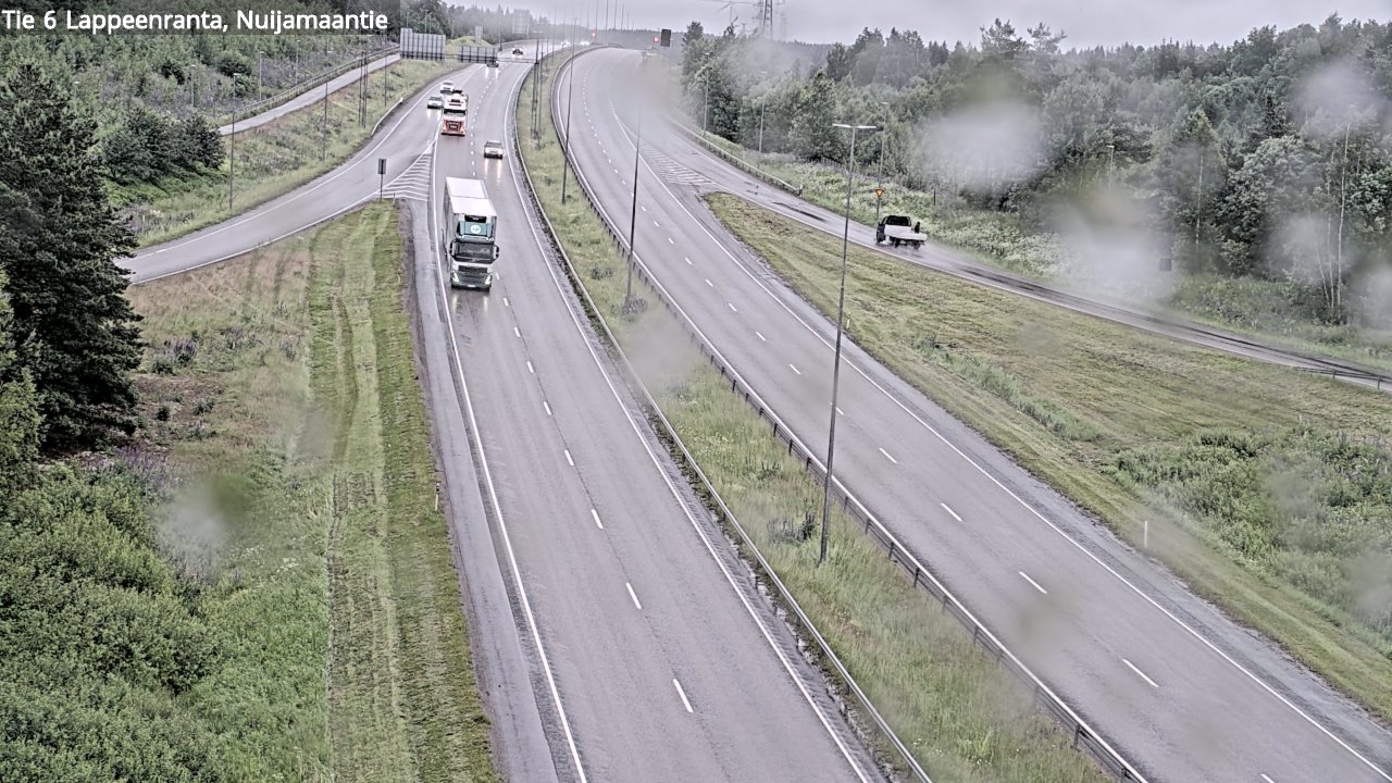 Kelikamerat Kuva Tie 6 Lappeenranta, Nuijamaantie, Lappeenranta, Etelä-Karjala