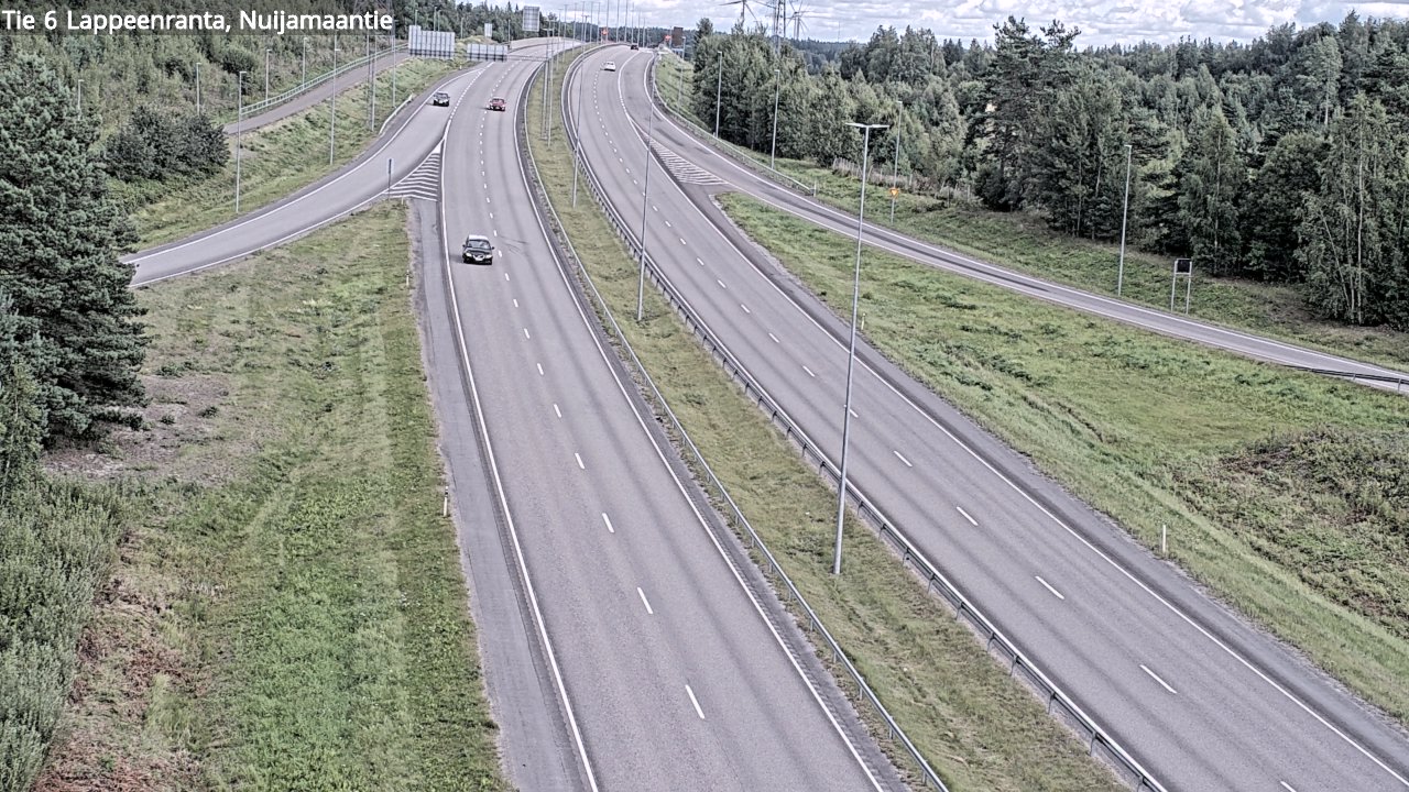 Kelikamerat Kuva Tie 6 Lappeenranta, Nuijamaantie, Lappeenranta, Etelä-Karjala