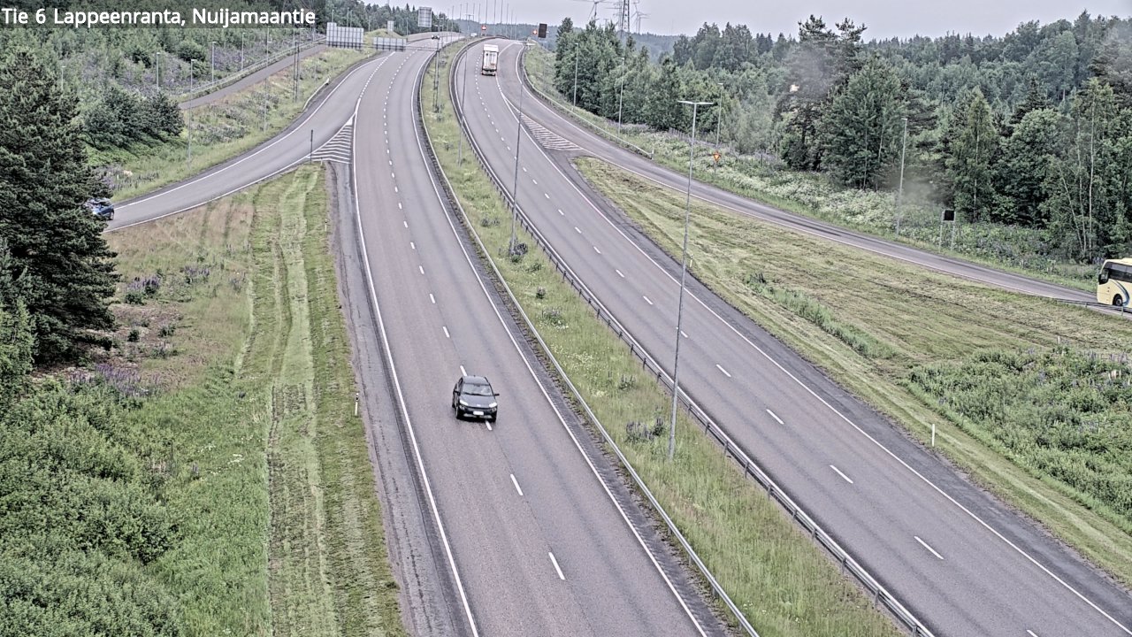 Kelikamerat Kuva Tie 6 Lappeenranta, Nuijamaantie, Lappeenranta, Etelä-Karjala